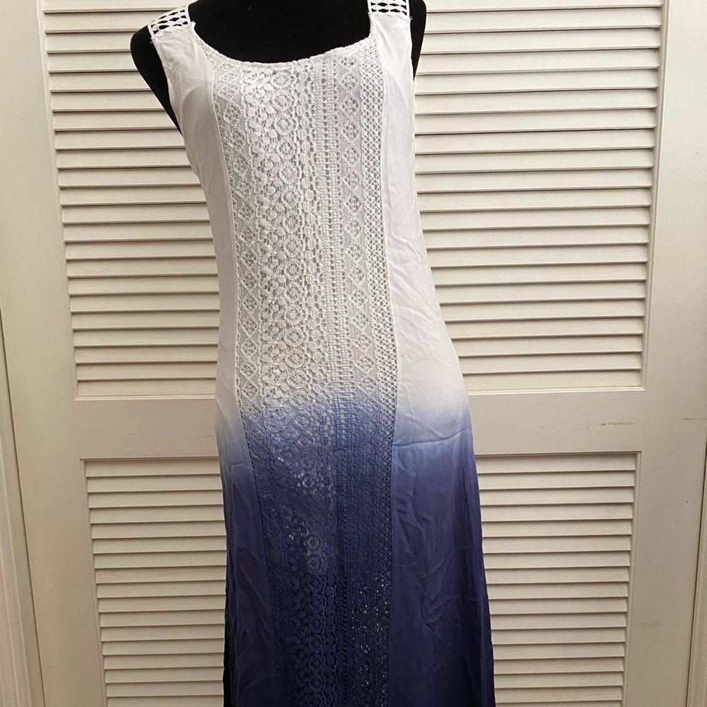 ENTRO Ombré Maxi Dress SZ S